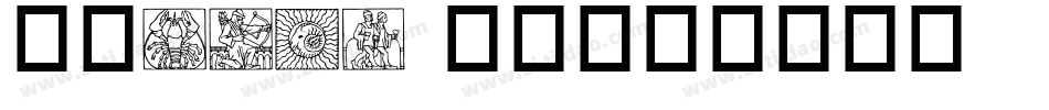 Zodiac 01字体转换